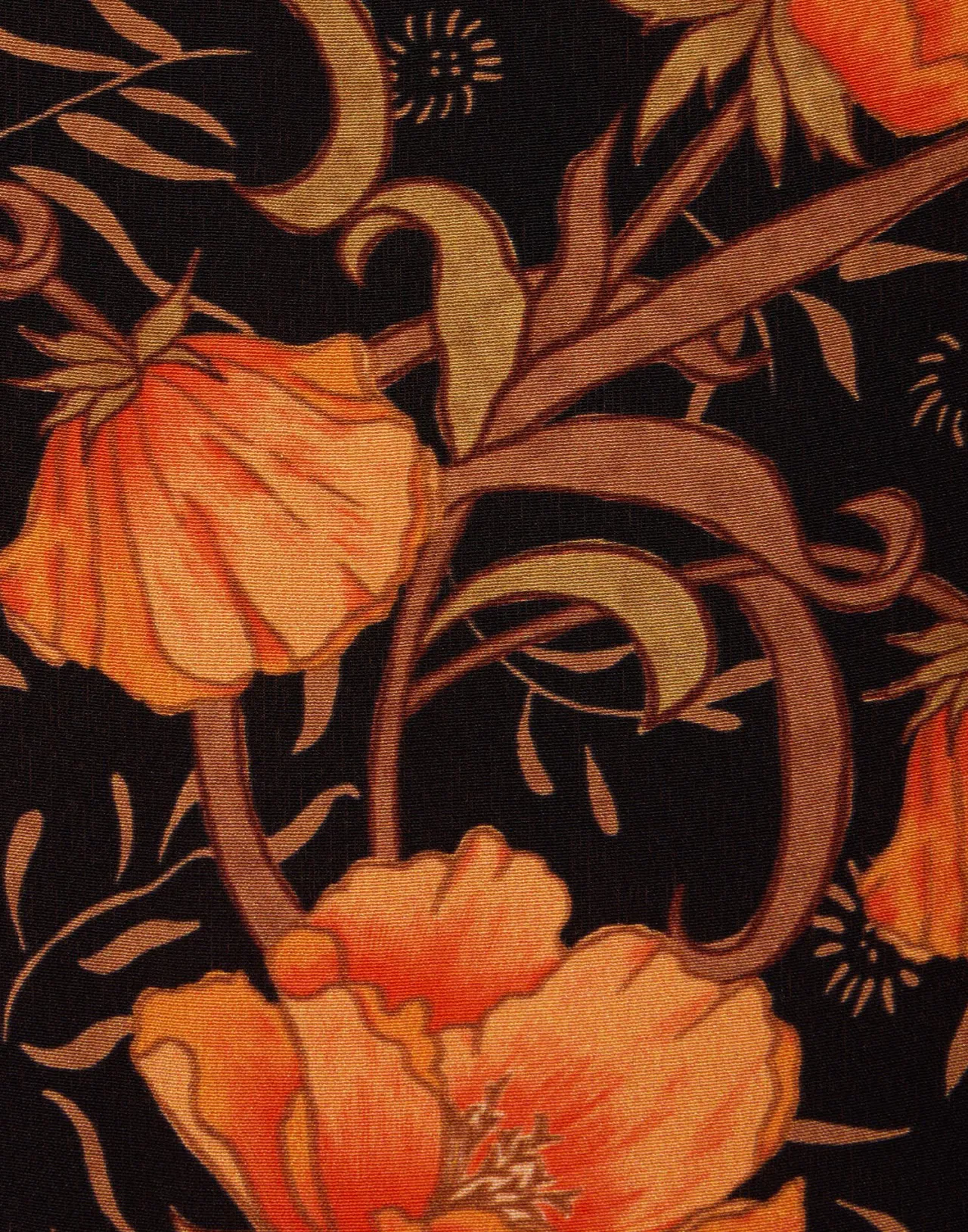 Abito Elegante Visconti La DoubleJ in Crepe de Chine - Nero Morfeo