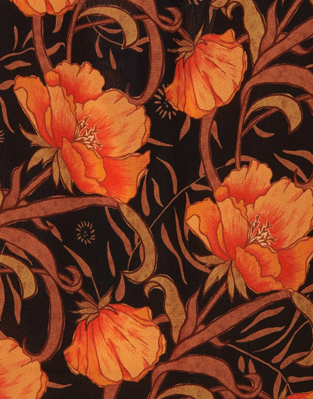 Abito Elegante Visconti La DoubleJ in Crepe de Chine - Nero Morfeo