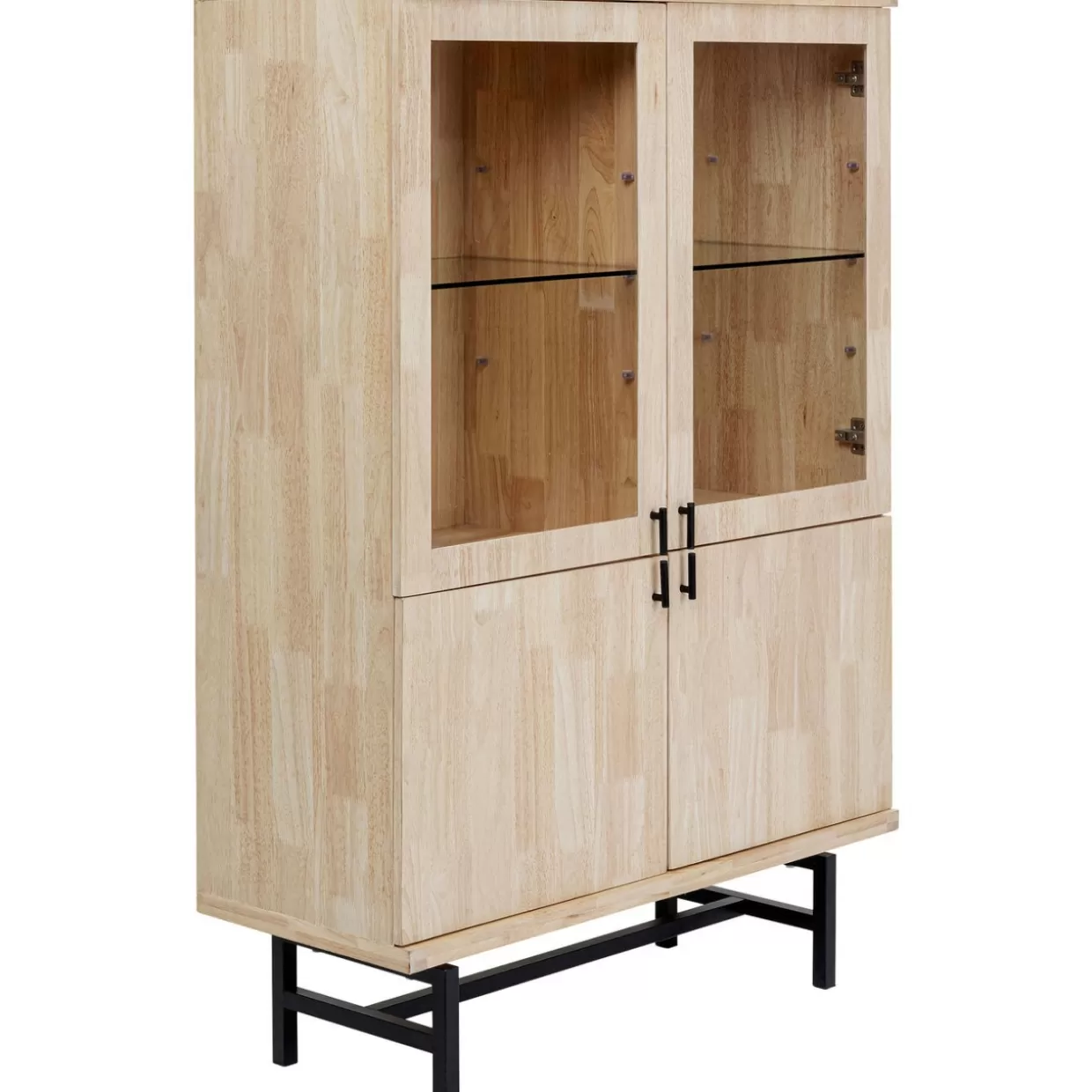 KARE Design - Libreria Elegante con Vetrina Espositiva Copenhagen, Design Moderno 150x100 cm