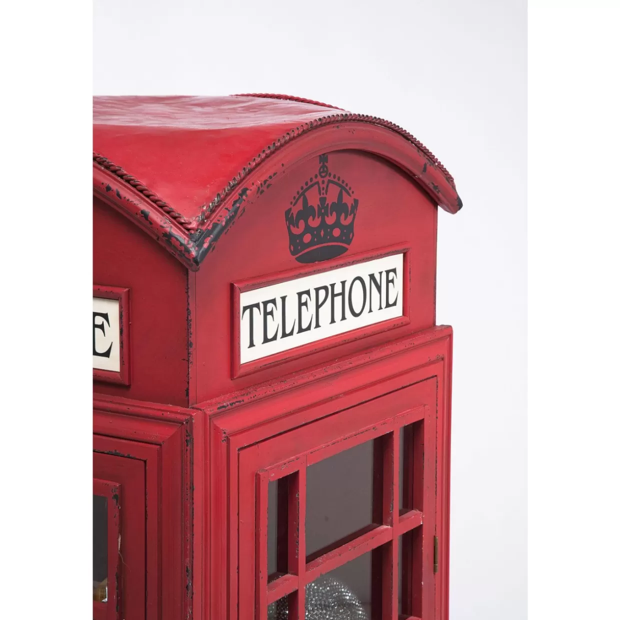 KARE Design - Libreria Espositiva Elegante con Stile Cabina Telefonica Londinese