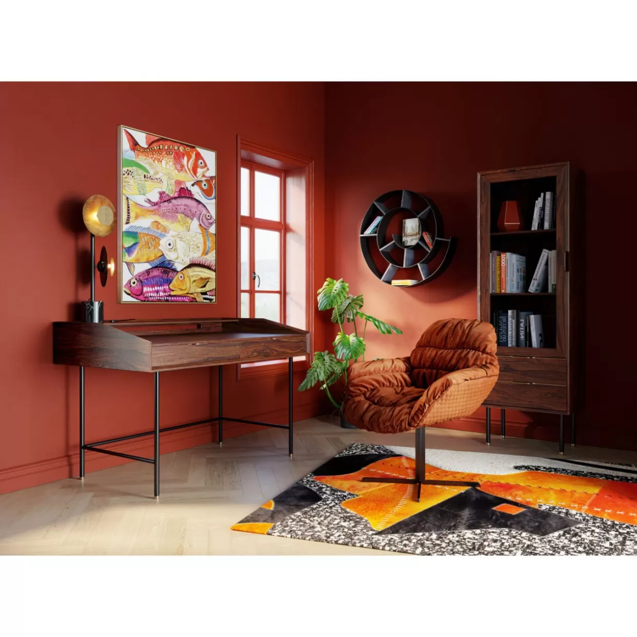 Vetrina Ravello 170x55 cm - Scaffale Elegante con Design KARE per Soggiorno Moderno