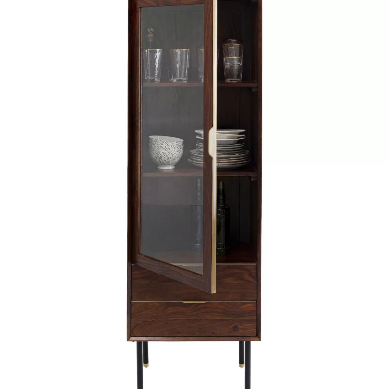 Vetrina Ravello 170x55 cm - Scaffale Elegante con Design KARE per Soggiorno Moderno
