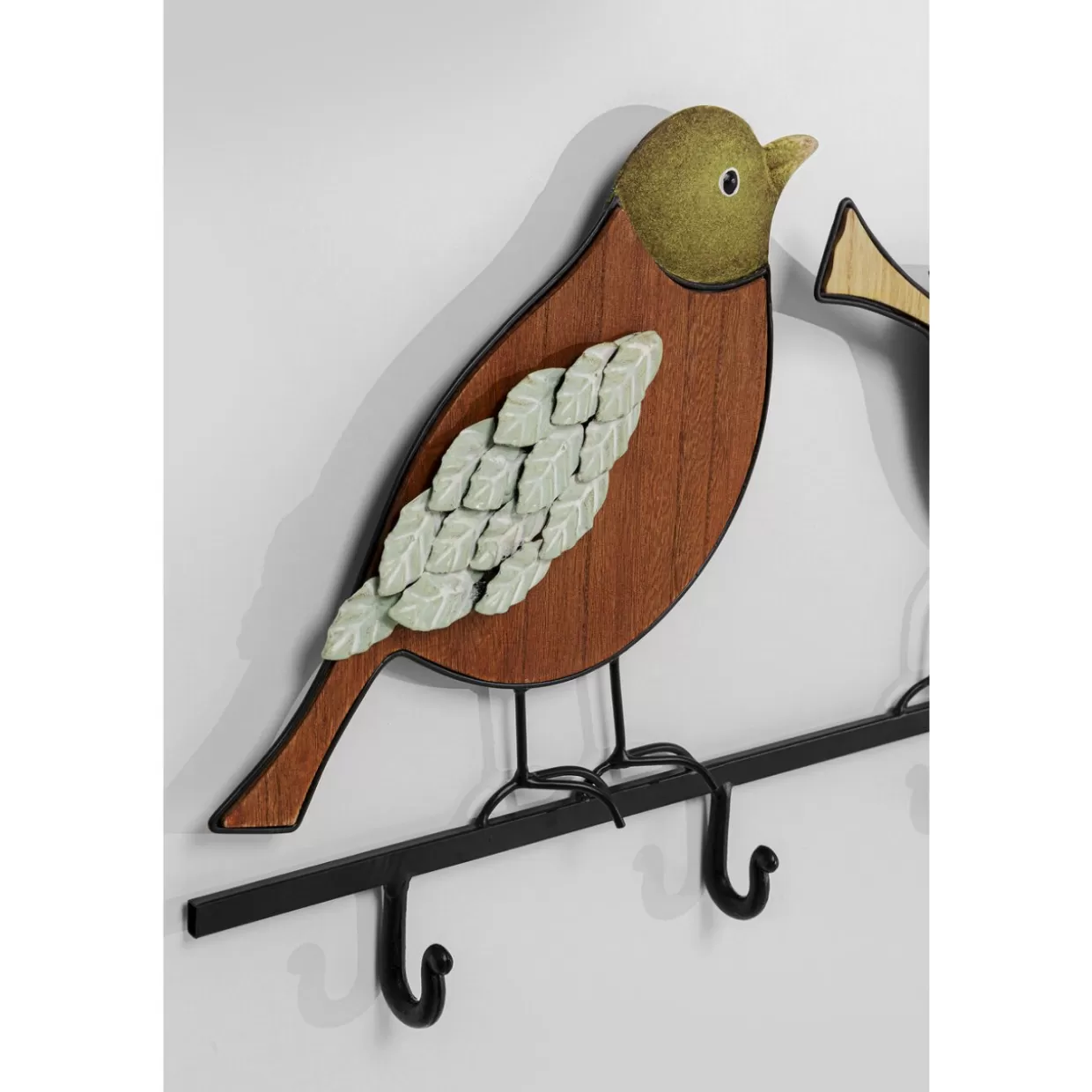 KARE Design - Appendiabiti Parete Bird Cattery 86cm con Design Moderno per Ingressi e Soggiorni