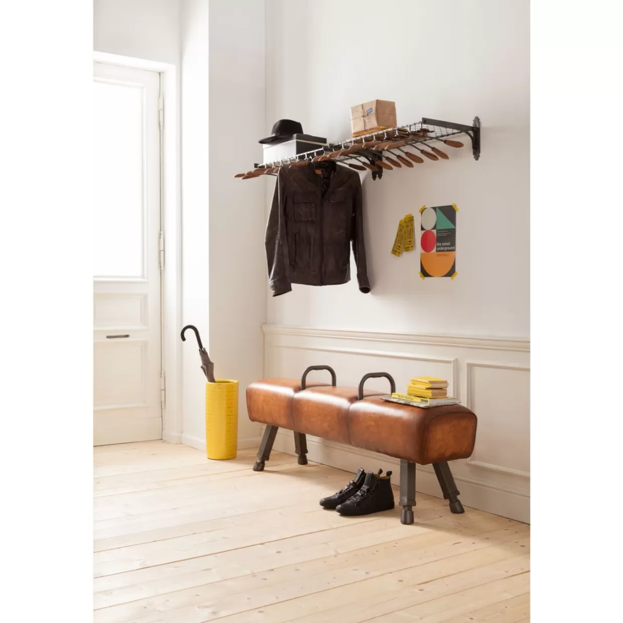 KARE Design - Attaccapanni Moderno Cosmopolitan, Set da 9 Pezzi per Arredamento Parete Elegante e Funzionale