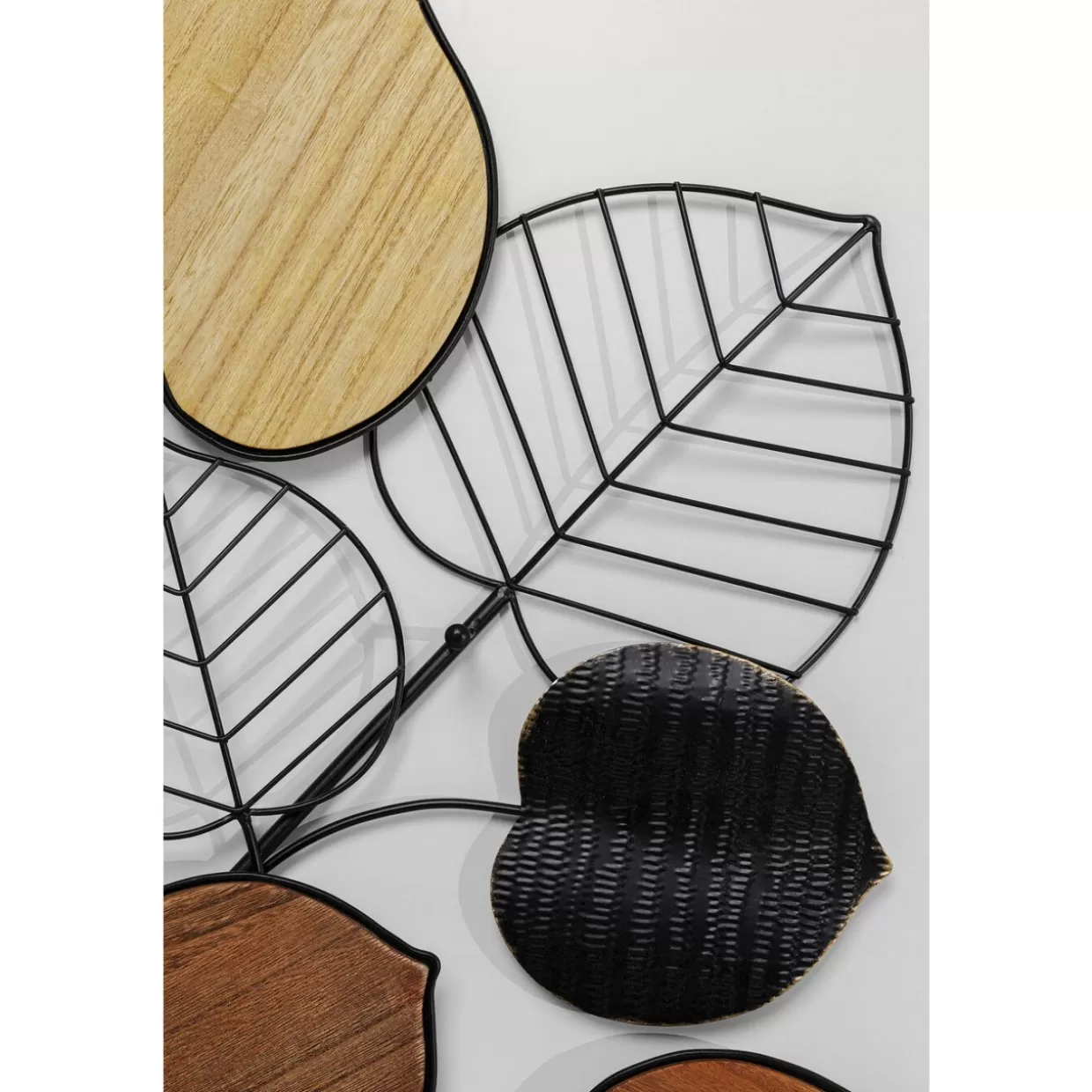 Attaccapanni da parete Fagus 88 cm - Complemento d'arredo moderno KARE Design per ingressi e ambienti