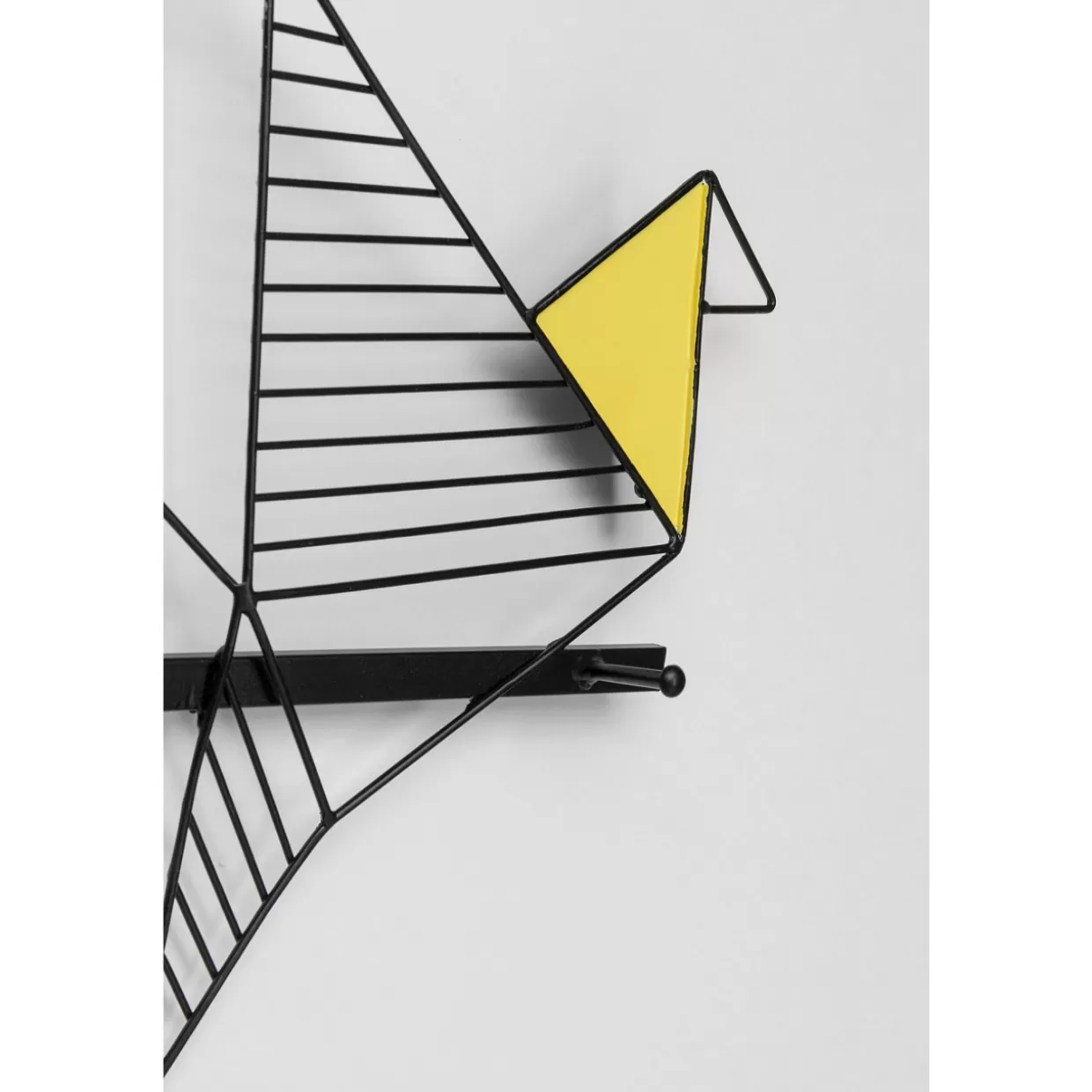 KARE Design - Attaccapanni Creativo con Forma di Uccello Origami, 114 cm - Complemento d'Arredo Moderno per Parete