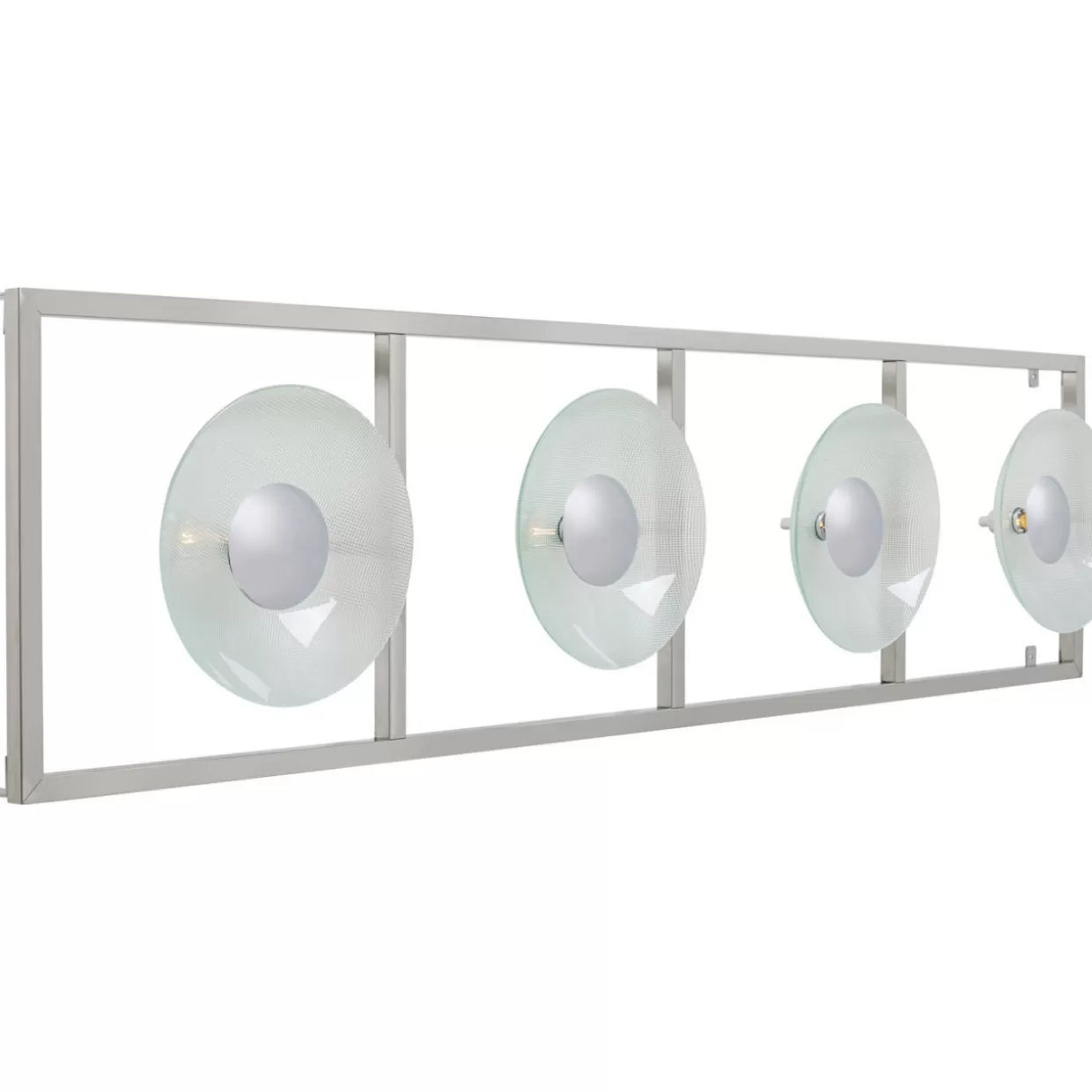KARE Design Lampada da Parete Moderna – UFO 4E con Illuminazione a 4 Luci Integrate