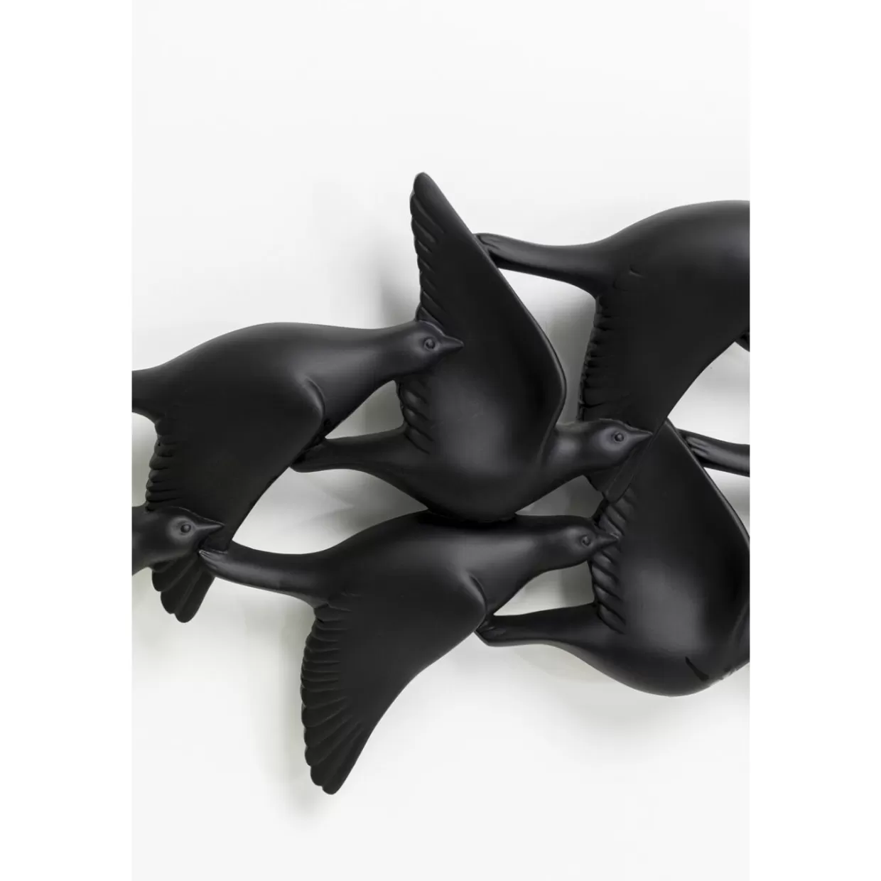 Decorazione Muraria KARE Design - Uccelli Volanti in 3D, Formato XL 174x56 cm per Ambienti Moderni