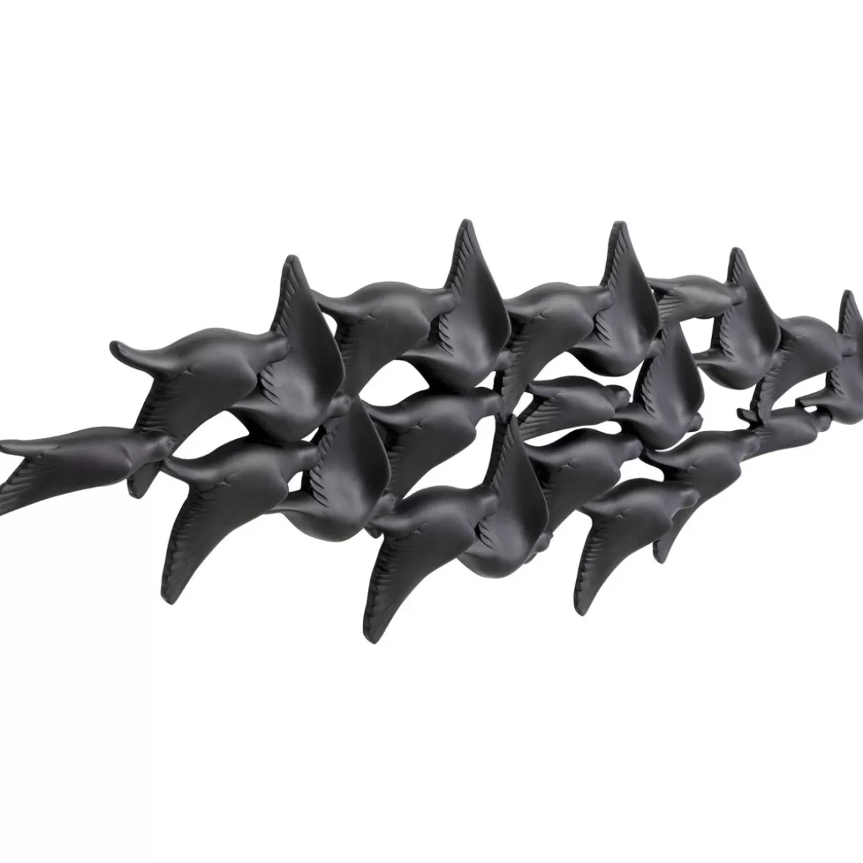 Decorazione Muraria KARE Design - Uccelli Volanti in 3D, Formato XL 174x56 cm per Ambienti Moderni