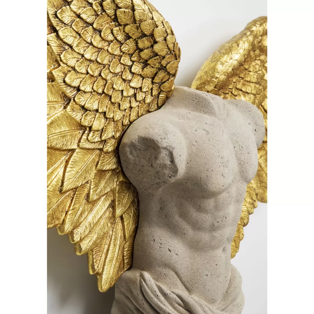 KARE Design - Quadro Murale Angelo Custode Maschile, Arte Contemporanea per Pareti 124x71 cm