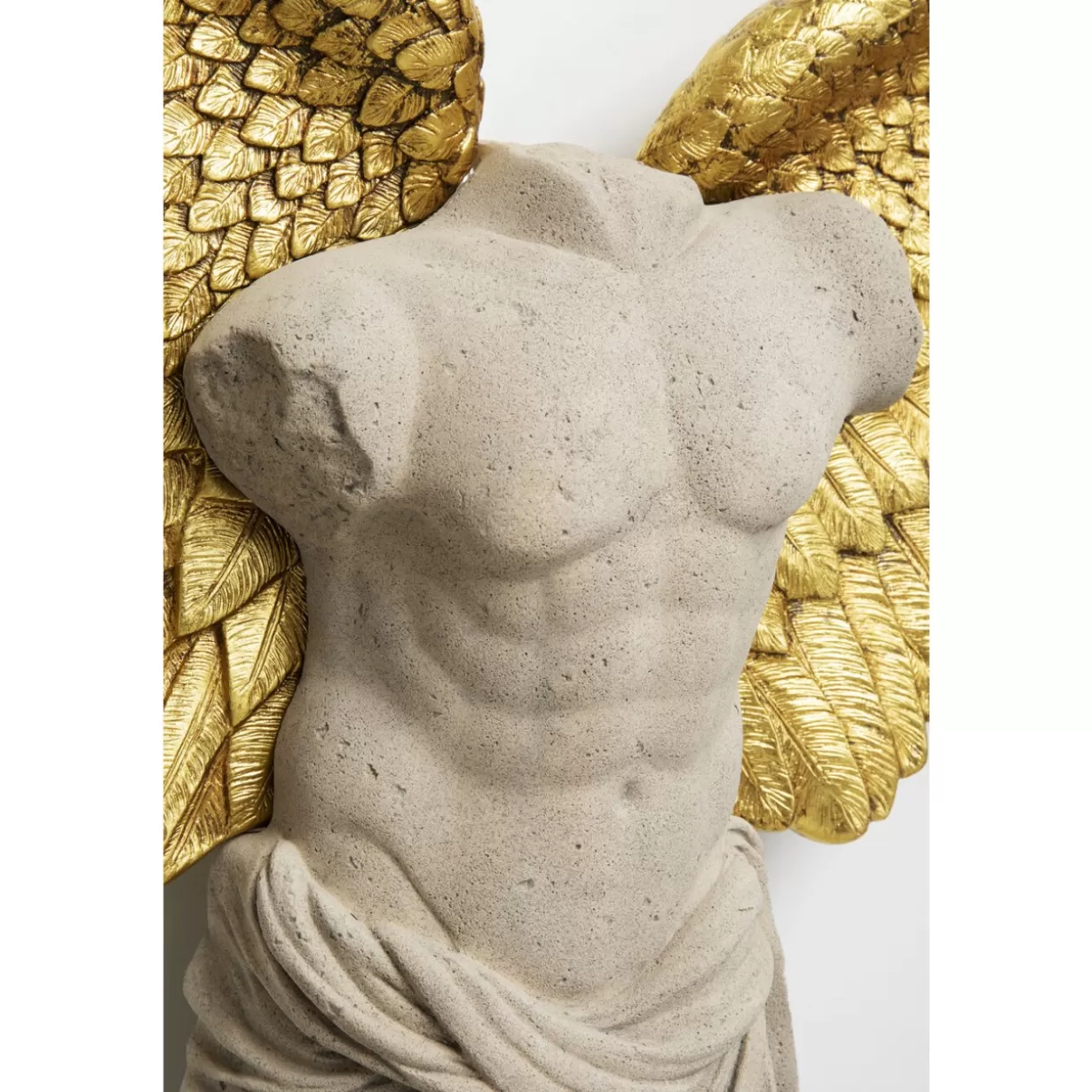 KARE Design - Quadro Murale Angelo Custode Maschile, Arte Contemporanea per Pareti 124x71 cm