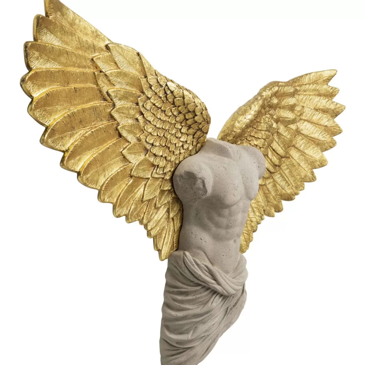 KARE Design - Quadro Murale Angelo Custode Maschile, Arte Contemporanea per Pareti 124x71 cm