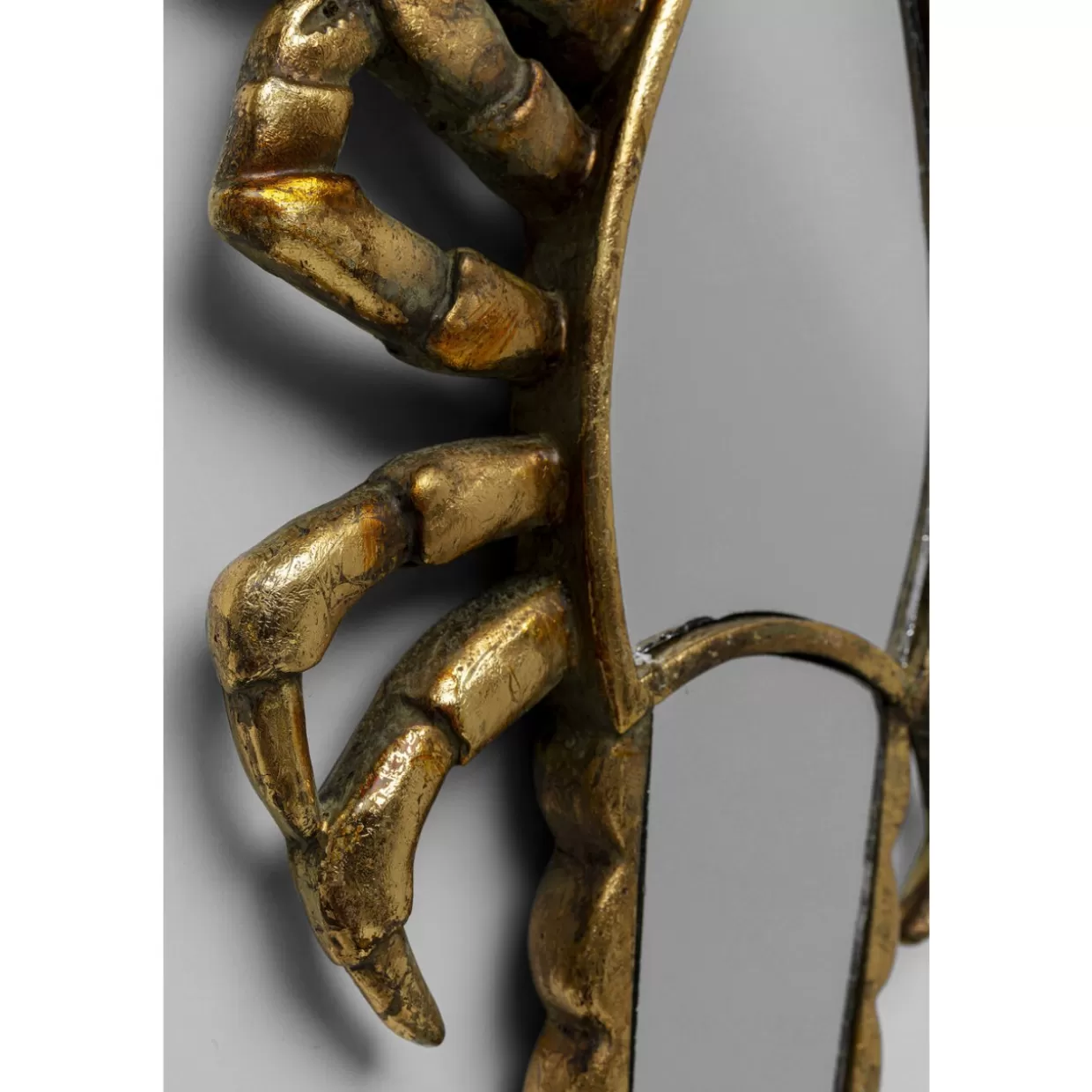 KARE Design Specchio Decorativo Langosta - Elemento Murale con Stile Contemporaneo