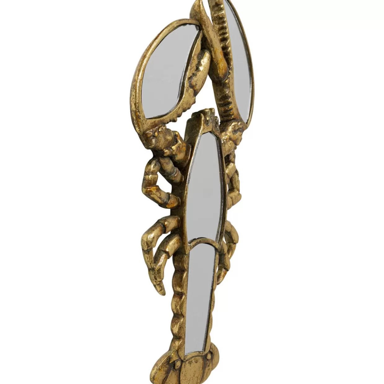 KARE Design Specchio Decorativo Langosta - Elemento Murale con Stile Contemporaneo