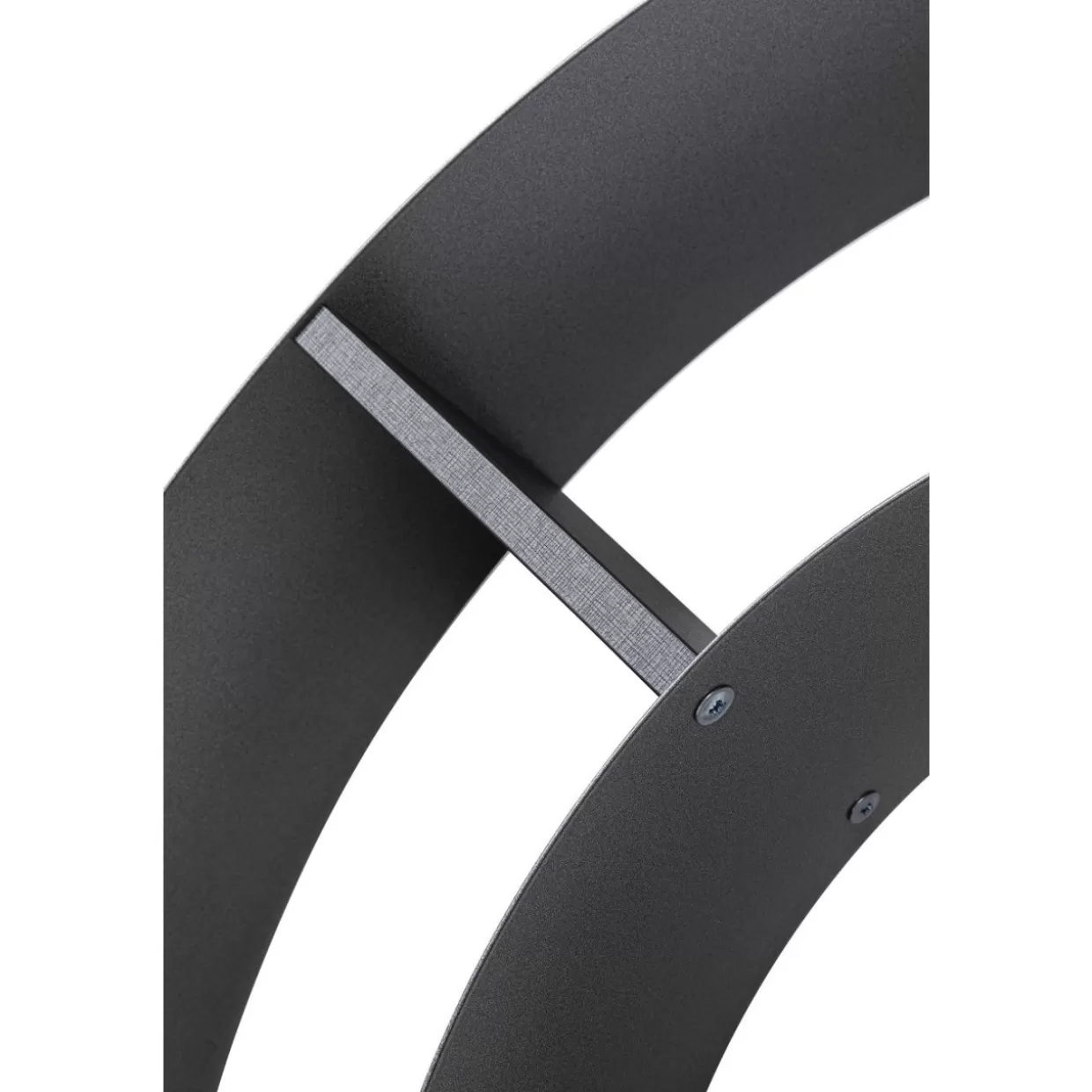 KARE Design - Mensola Decorativa a Forma di Lumaca in Grigio Argento per Soggiorno Contemporaneo