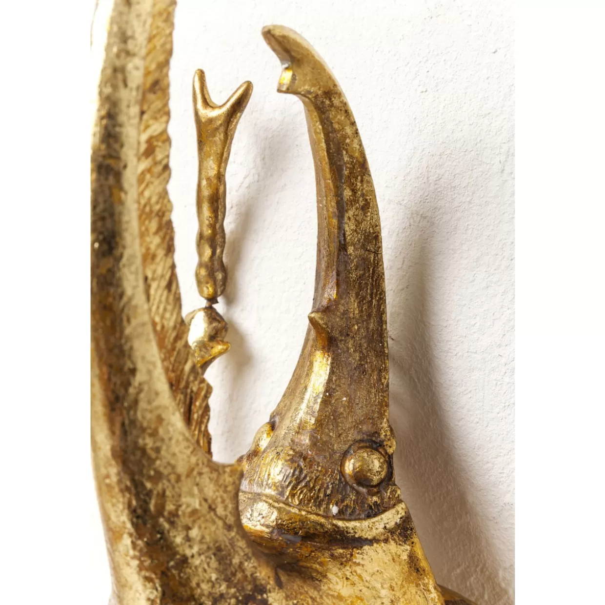 Lussuoso Scarabeo Ercole in Oro - Decorazione Elegante per Pareti by KARE Design