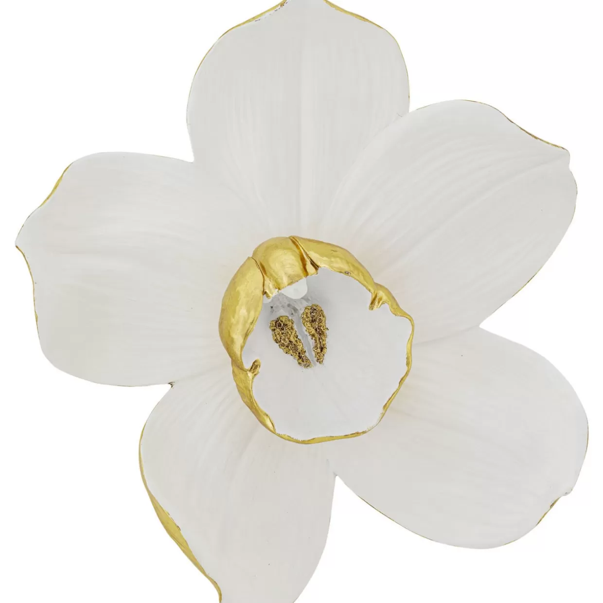 Decorazione Elegante per Pareti: Quadro Orchidea Bianca Stilizzata KARE Design 44 cm