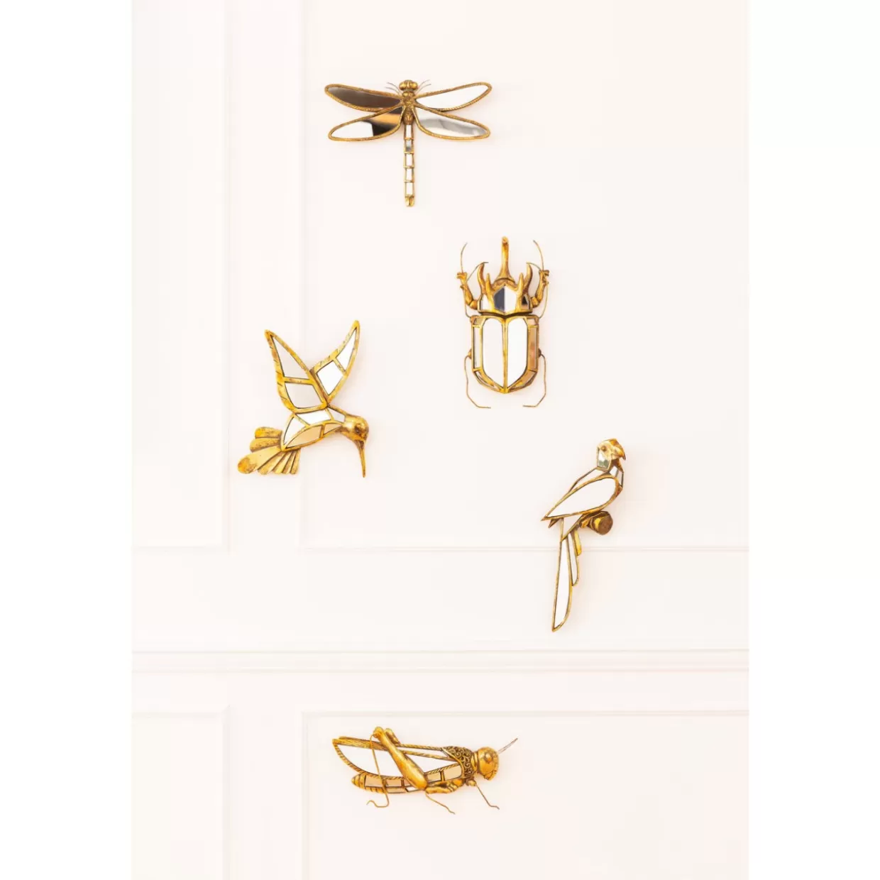 Specchio Pavone Decorativo con Cornice - Quadro Moderno per Parete KARE Design

，，