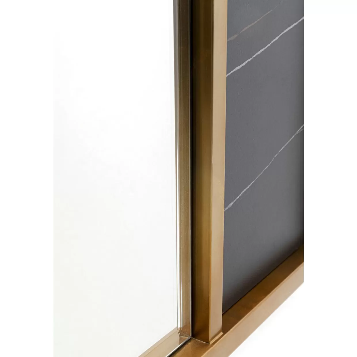 Specchio Moderno KARE Design - Cesaro a Parete 120x100 cm con Cornice Sottile, Design Elegante per Interni