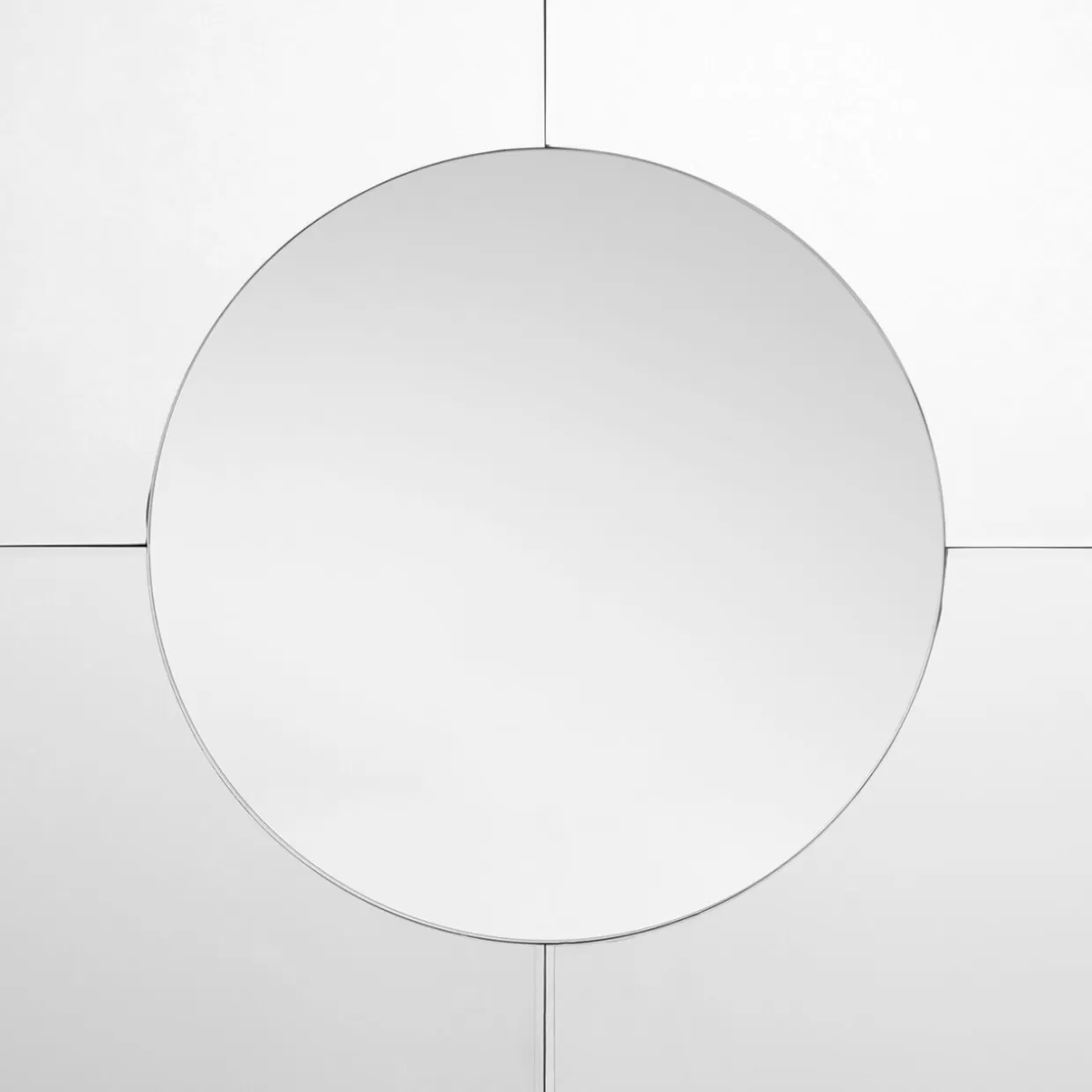 Specchio Moderno Dejà di KARE Design - Cornice Elegante per Interni 80x80 cm, Perfetto per Arredare con Stile