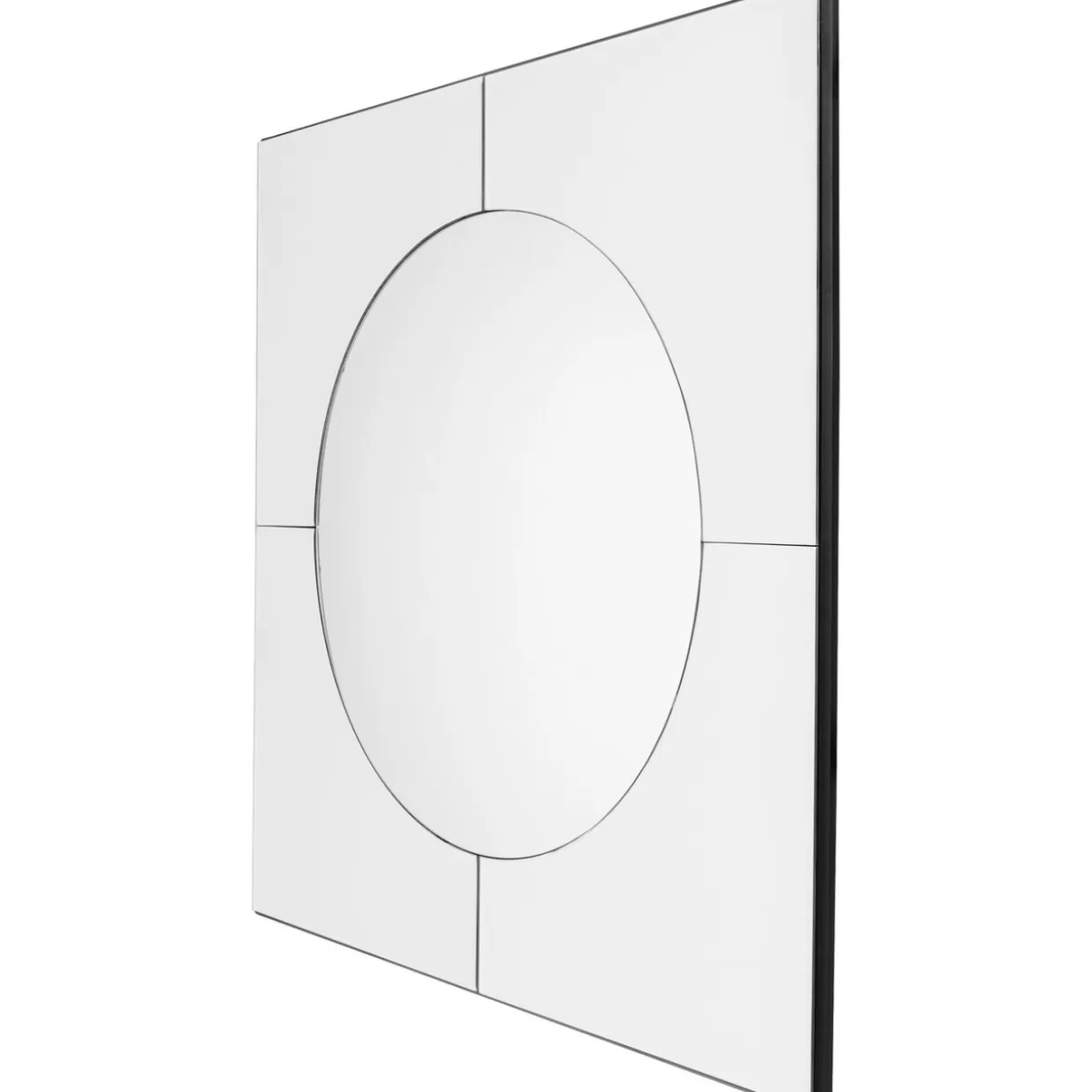 Specchio Moderno Dejà di KARE Design - Cornice Elegante per Interni 80x80 cm, Perfetto per Arredare con Stile