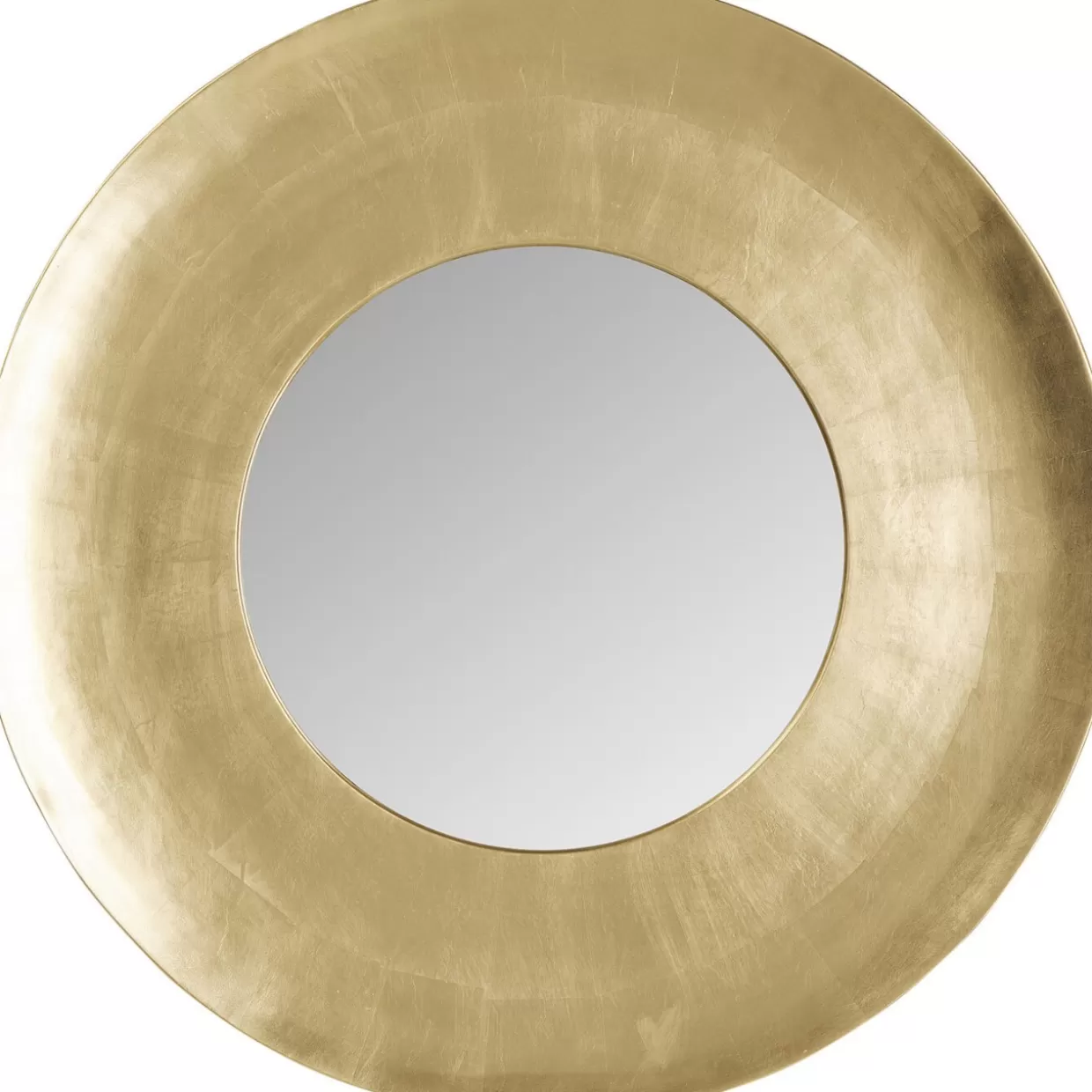 Specchio Elegante da Parete KARE Design | Planet Gold, Diametro 108 cm - Stile Moderno con Cornice Dorata