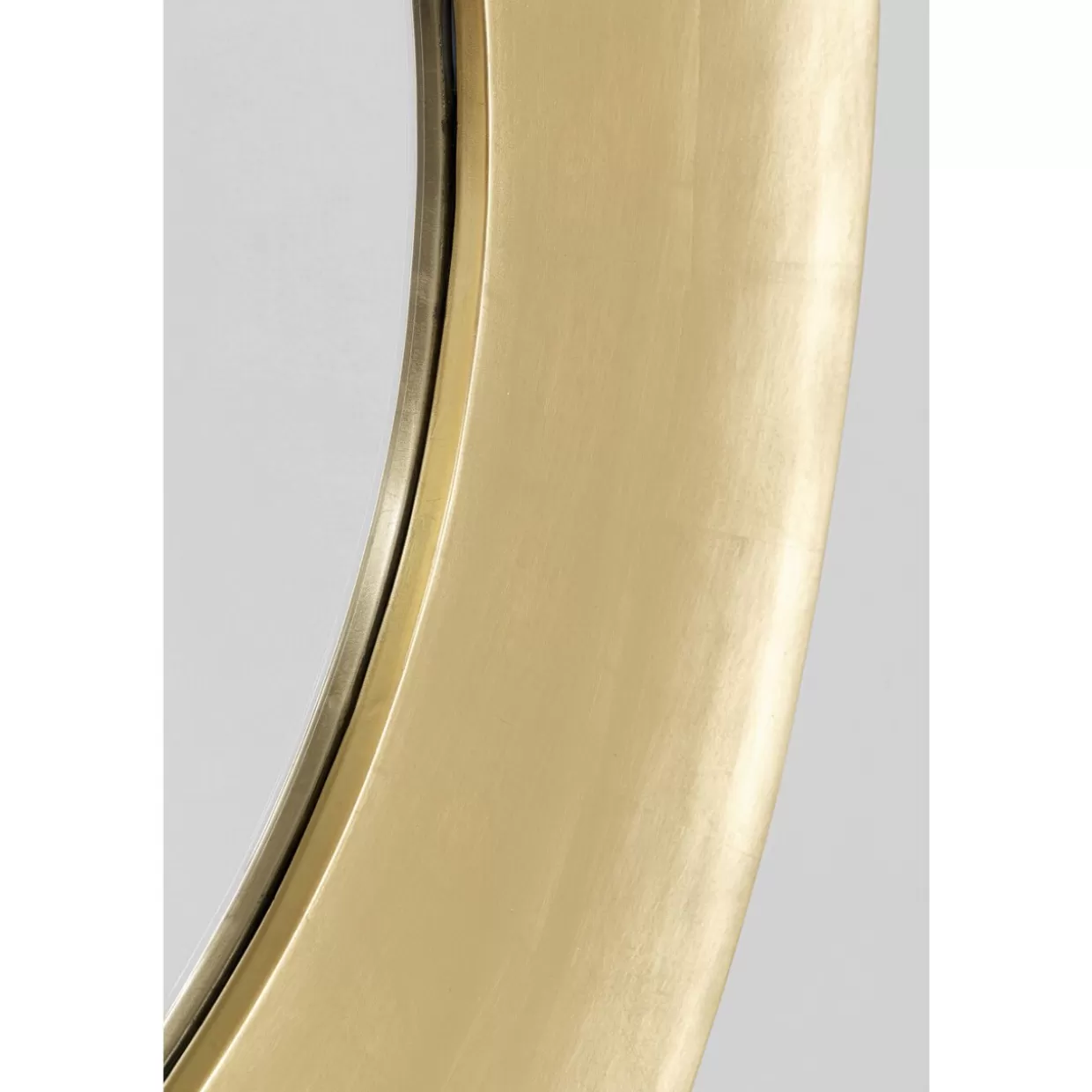 Specchio Elegante da Parete KARE Design | Planet Gold, Diametro 108 cm - Stile Moderno con Cornice Dorata