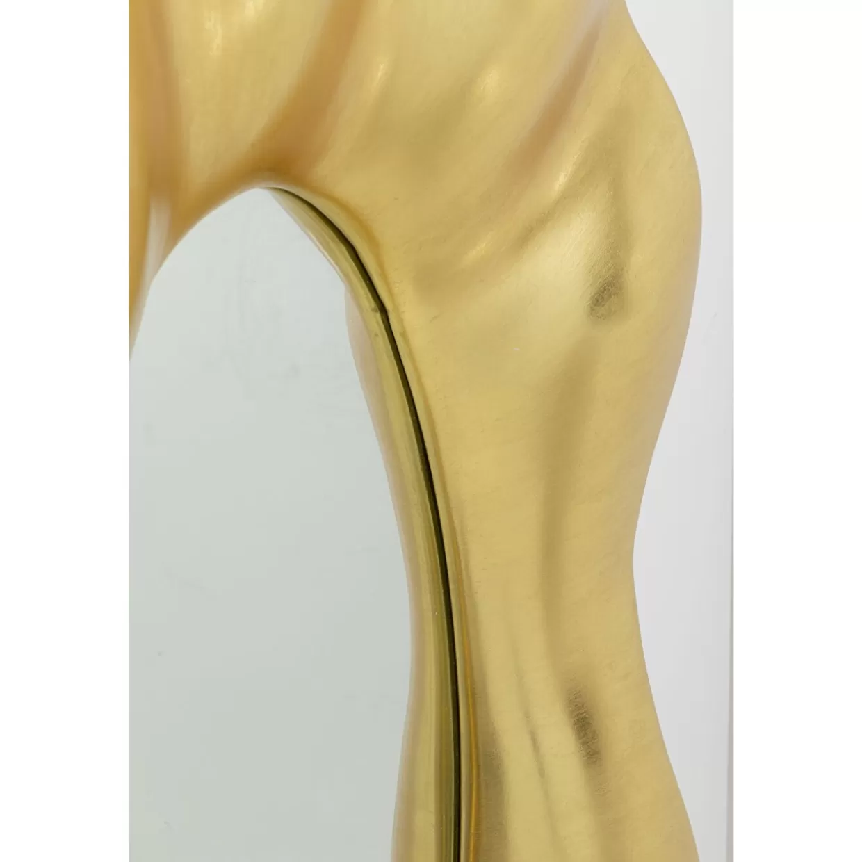 KARE Design - Specchio Elegante Riley Gold con Cornice Dorata, 150x98 cm - Decorazione Moderna per Parete