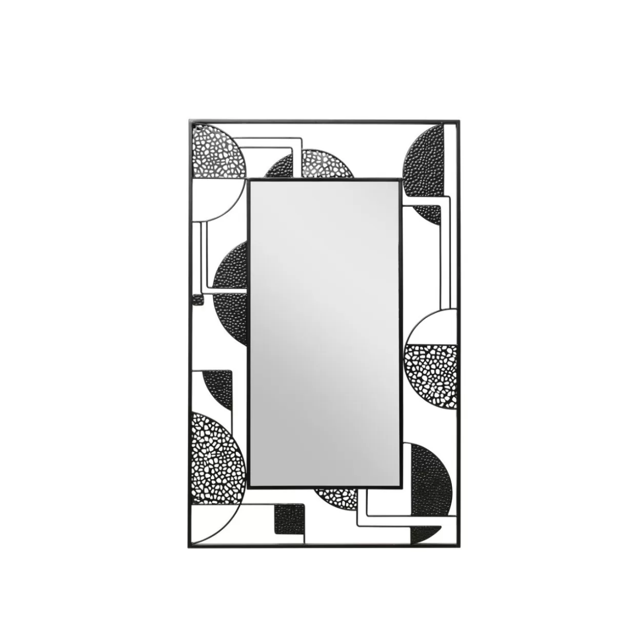 Specchio da Parete Moderno Segno KARE Design - 110x70 cm, Ideale per Arredamento Contemporaneo