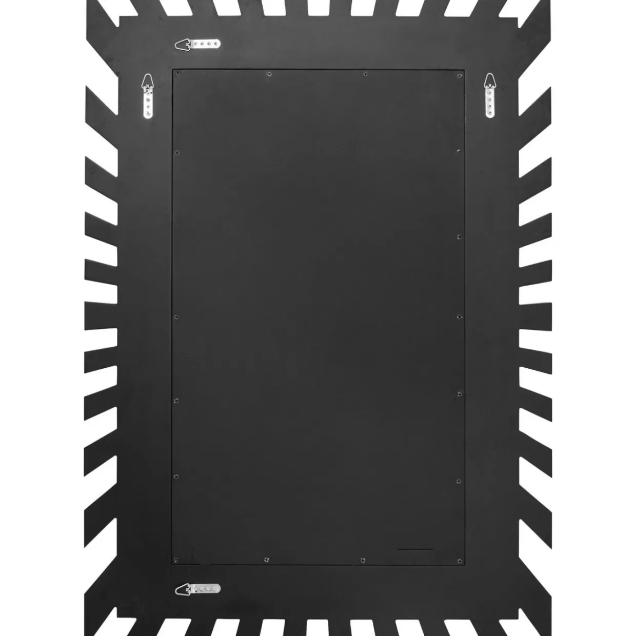 Specchio Moderno KARE Design 'Sprocket' per Arredamento Contemporaneo, 83x120 cm - Cornice Minimal con Effetto Metallizzato, Decorazione Parete Soggiorno