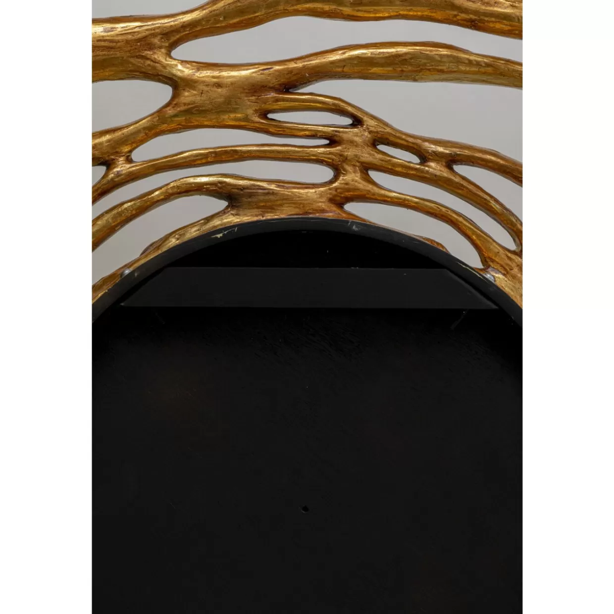 Specchio Elegante Twiggy Design in Finitura Dorata, 121 cm - Specchio da Parete Moderno KARE Collection