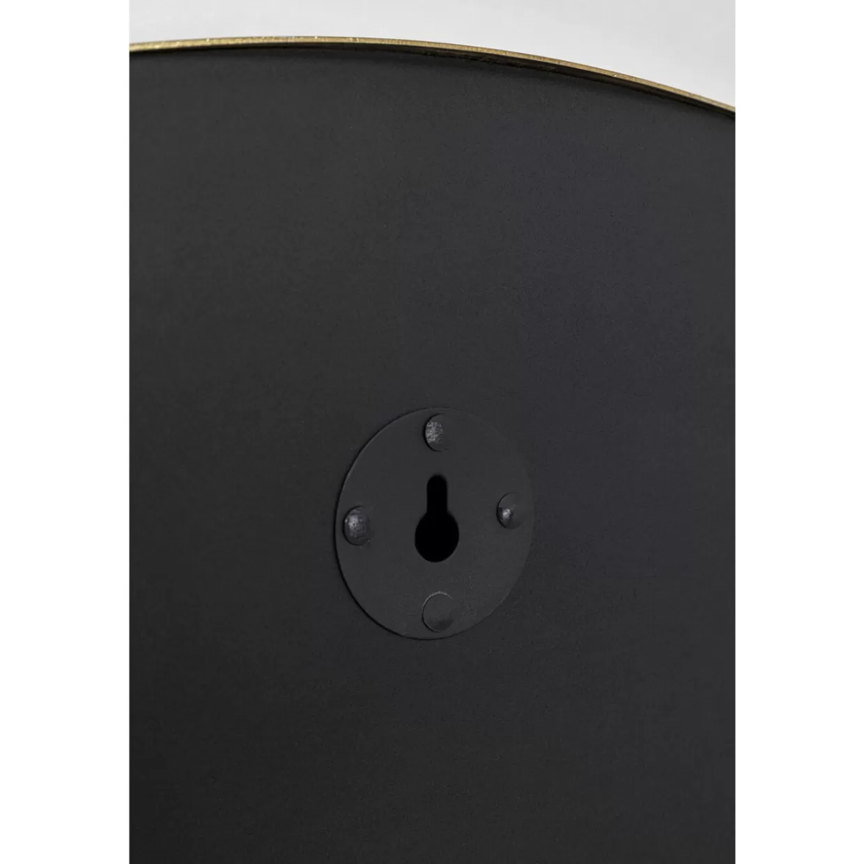 Orologio da Parete KARE Design - Modello Casino in Nero Opaco, Diametro 76 cm