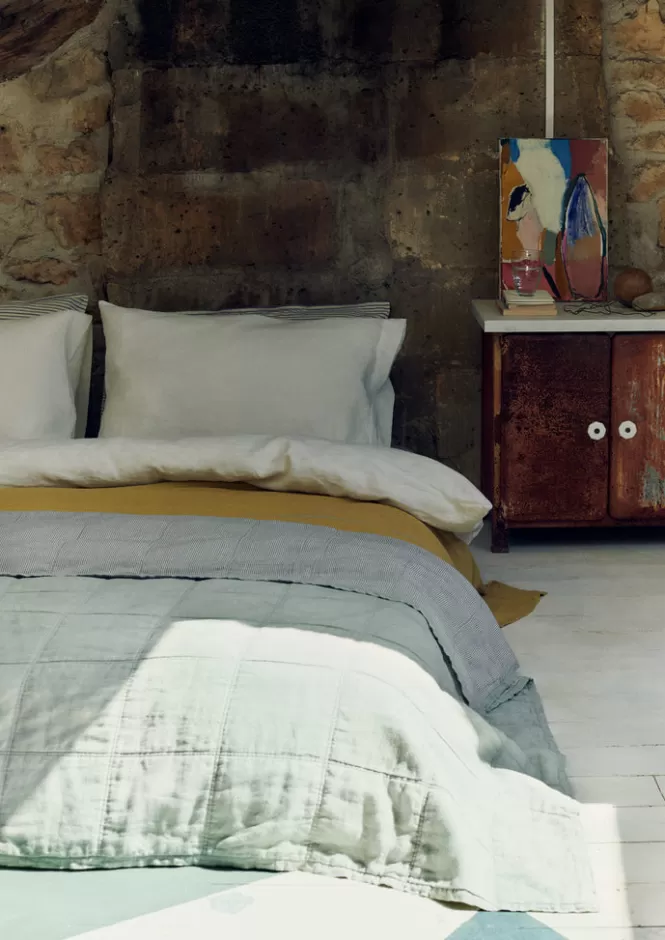 Federe Eleganti per Piumino in Lino e Cotone Lavato - Biancheria da Letto Confortevole | Tessuti Naturali