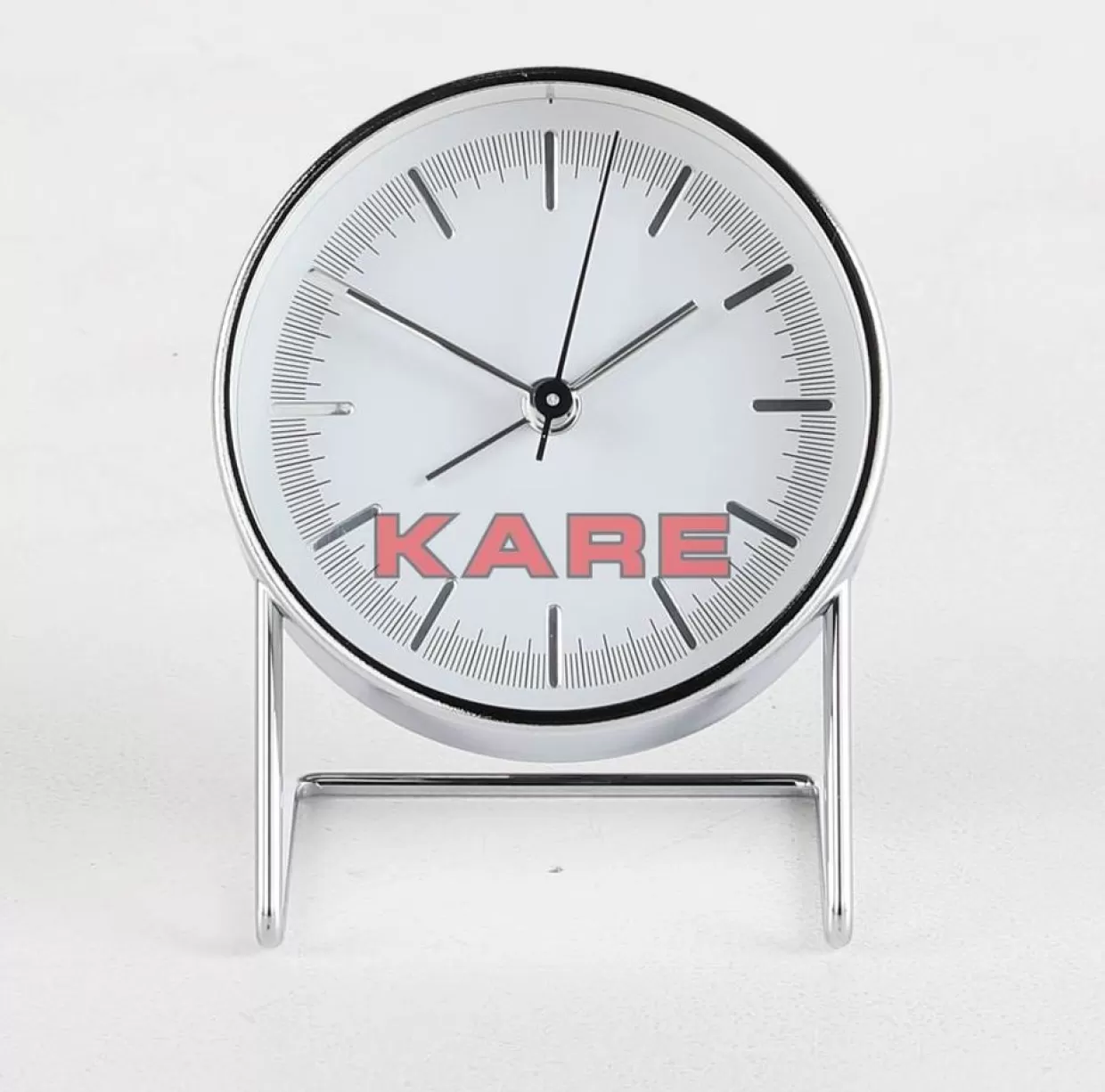 Orologio Sveglia Levino in Argento – Design Elegante KARE per Arredamento Moderno