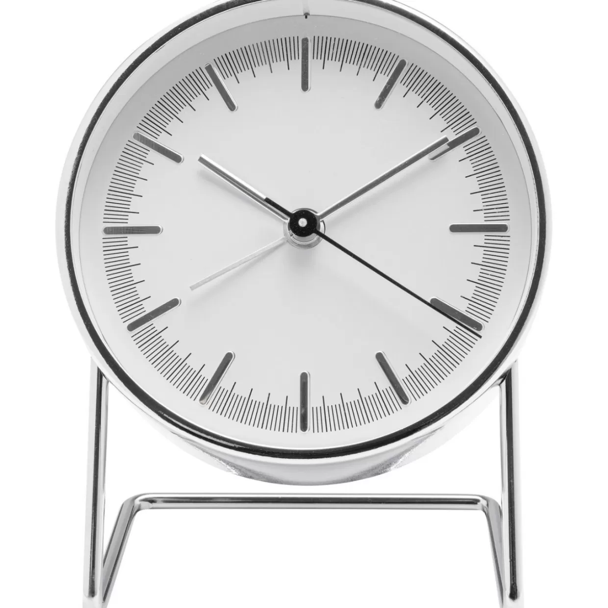 Orologio Sveglia Levino in Argento – Design Elegante KARE per Arredamento Moderno