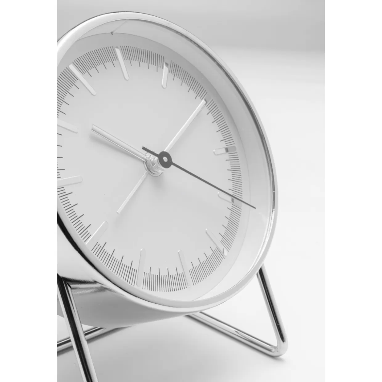 Orologio Sveglia Levino in Argento – Design Elegante KARE per Arredamento Moderno