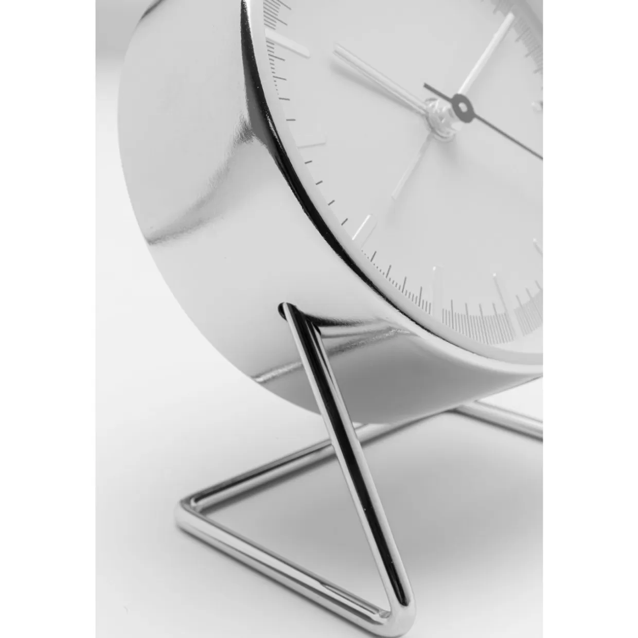 Orologio Sveglia Levino in Argento – Design Elegante KARE per Arredamento Moderno
