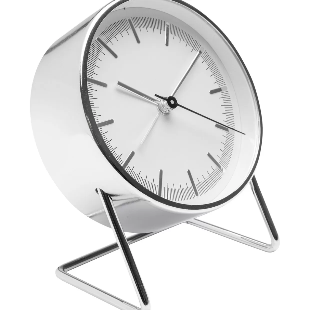Orologio Sveglia Levino in Argento – Design Elegante KARE per Arredamento Moderno