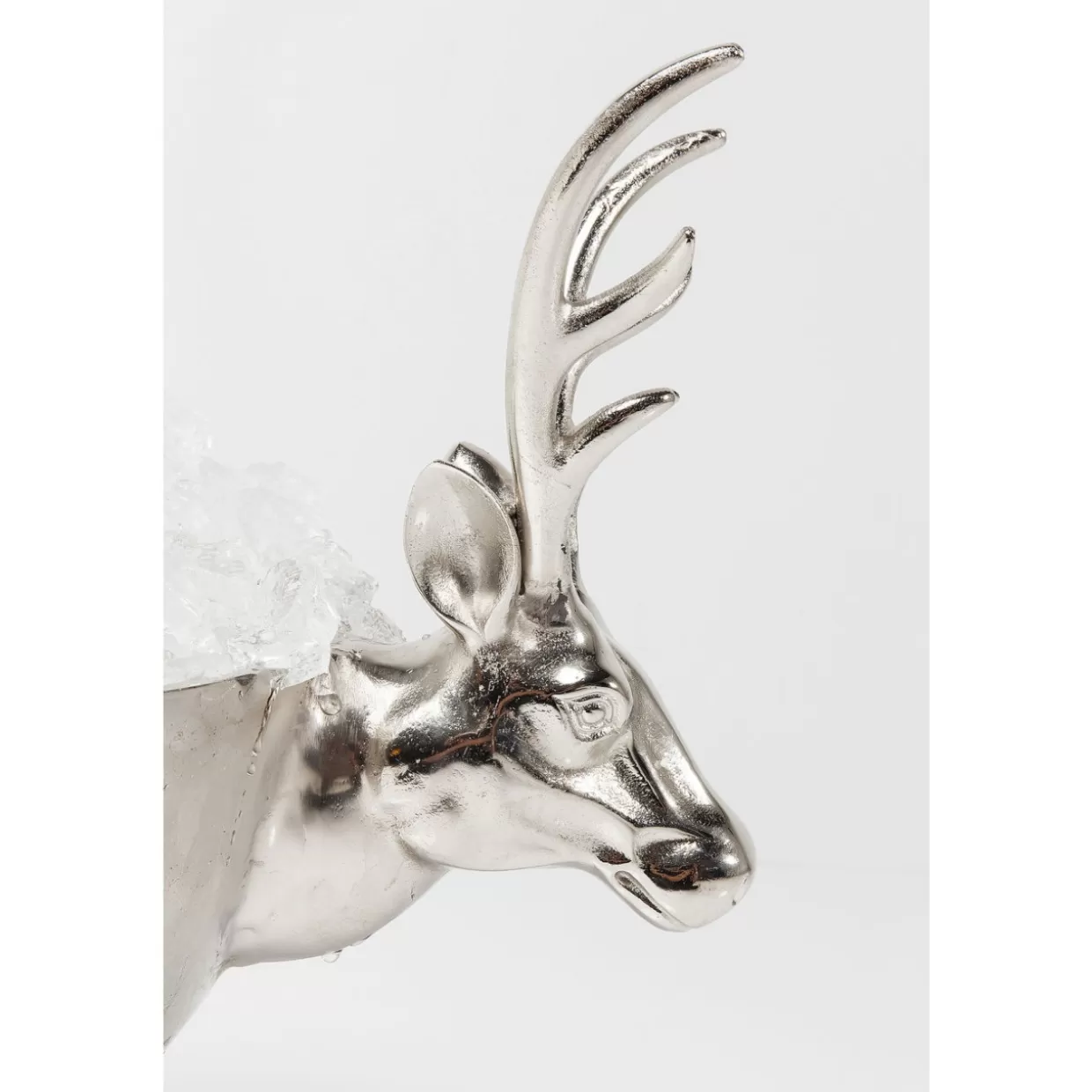 KARE Design Set Stoviglie Elegante con Accessori Tavola | Raffredda-Bottiglie Oh Deer in Stile Cervo, 54 cm - Perfetto per la Tua Tavola