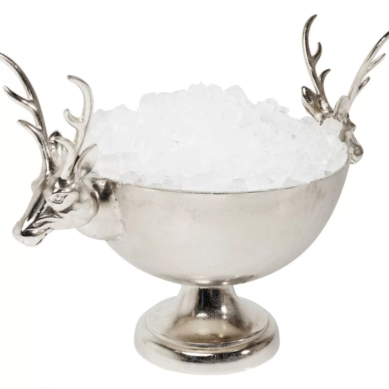 KARE Design Set Stoviglie Elegante con Accessori Tavola | Raffredda-Bottiglie Oh Deer in Stile Cervo, 54 cm - Perfetto per la Tua Tavola