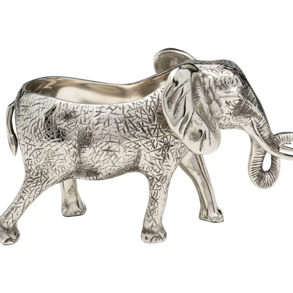 KARE Design Collezione Tavola - Set Stoviglie Originali con Raffreddatore per Vino Elefante Camminante