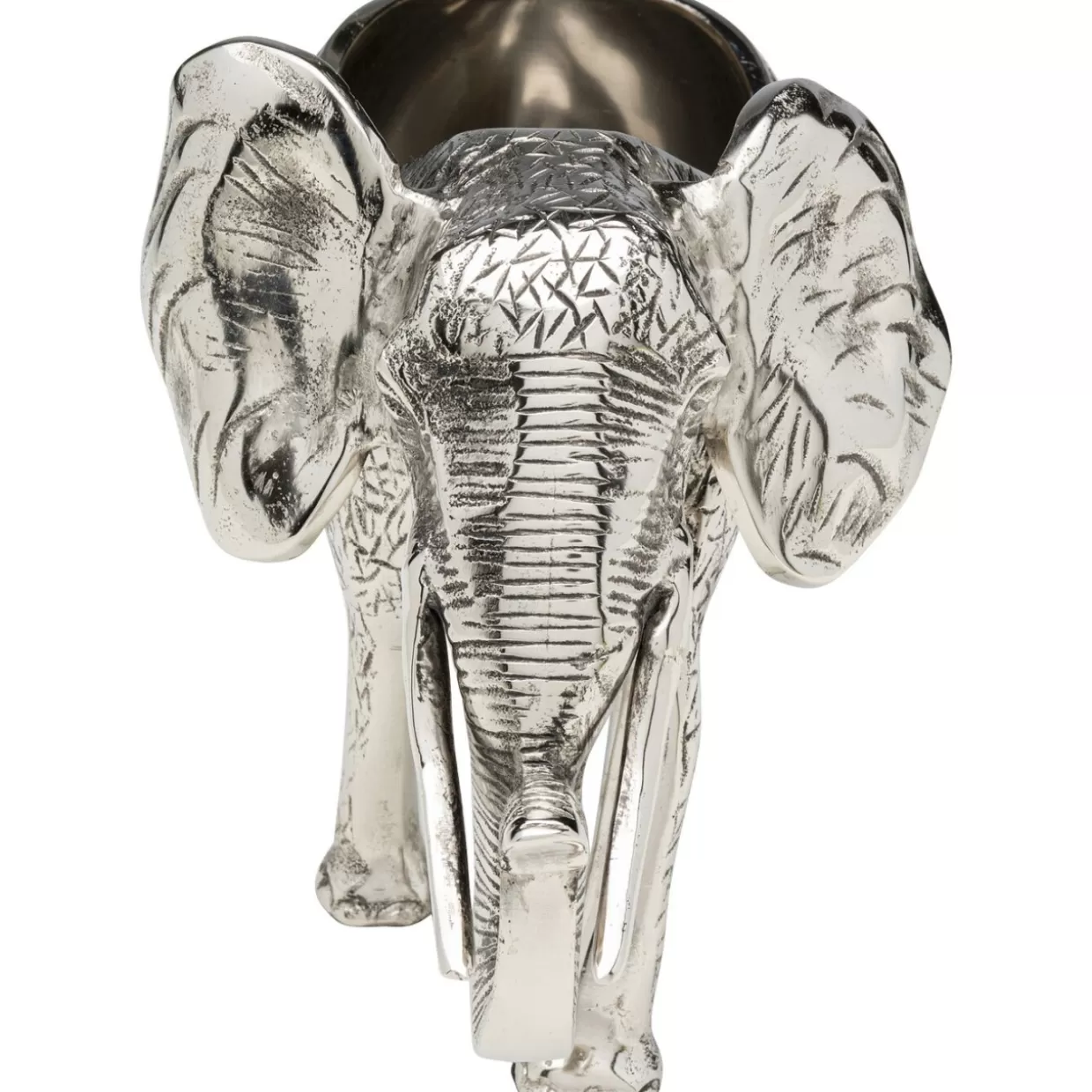 KARE Design Collezione Tavola - Set Stoviglie Originali con Raffreddatore per Vino Elefante Camminante