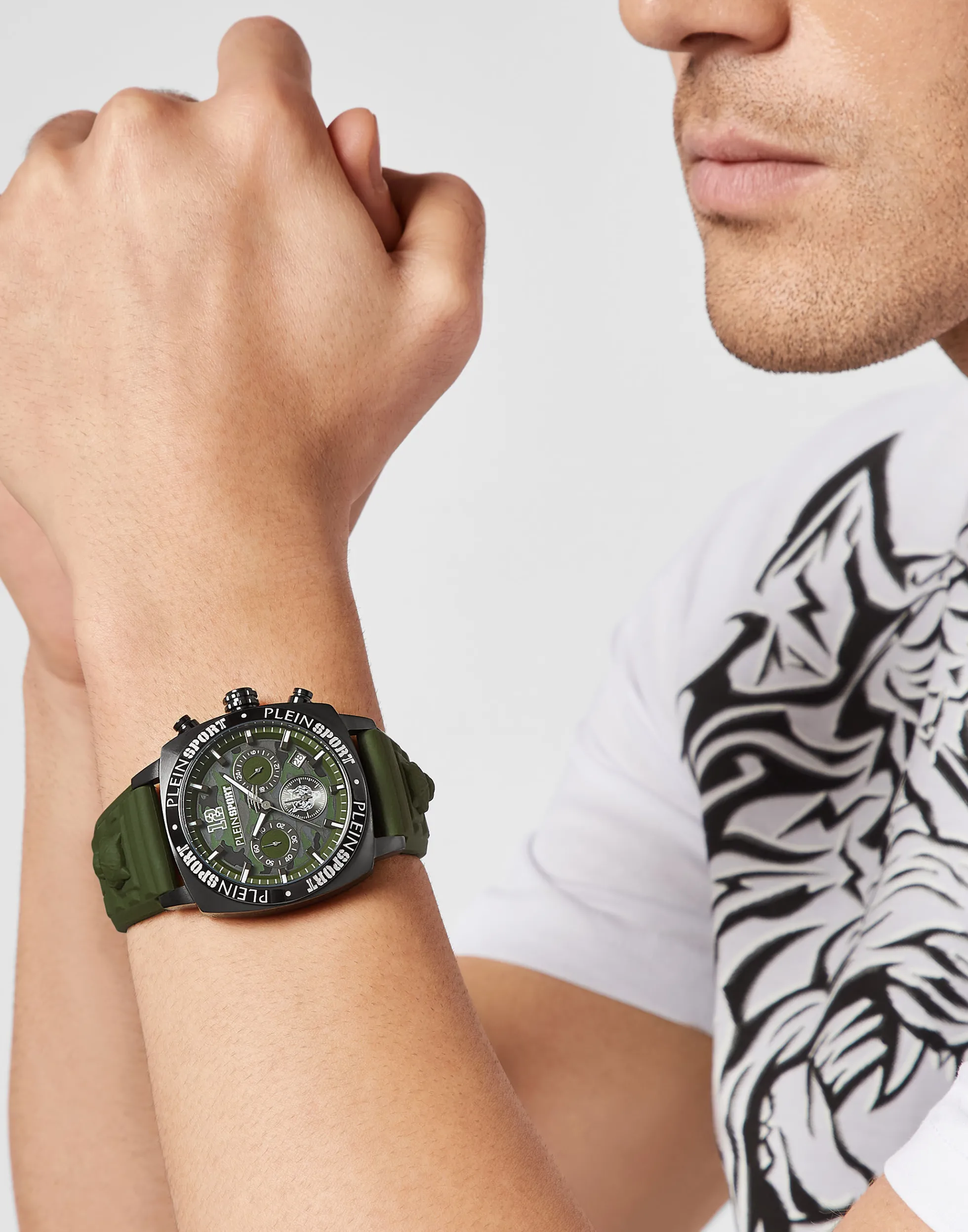 Orologio Sportivo Cronografico Wildcat per Uomo - Collezione Plein Sport con Design Robusto (Edizione Limitata)