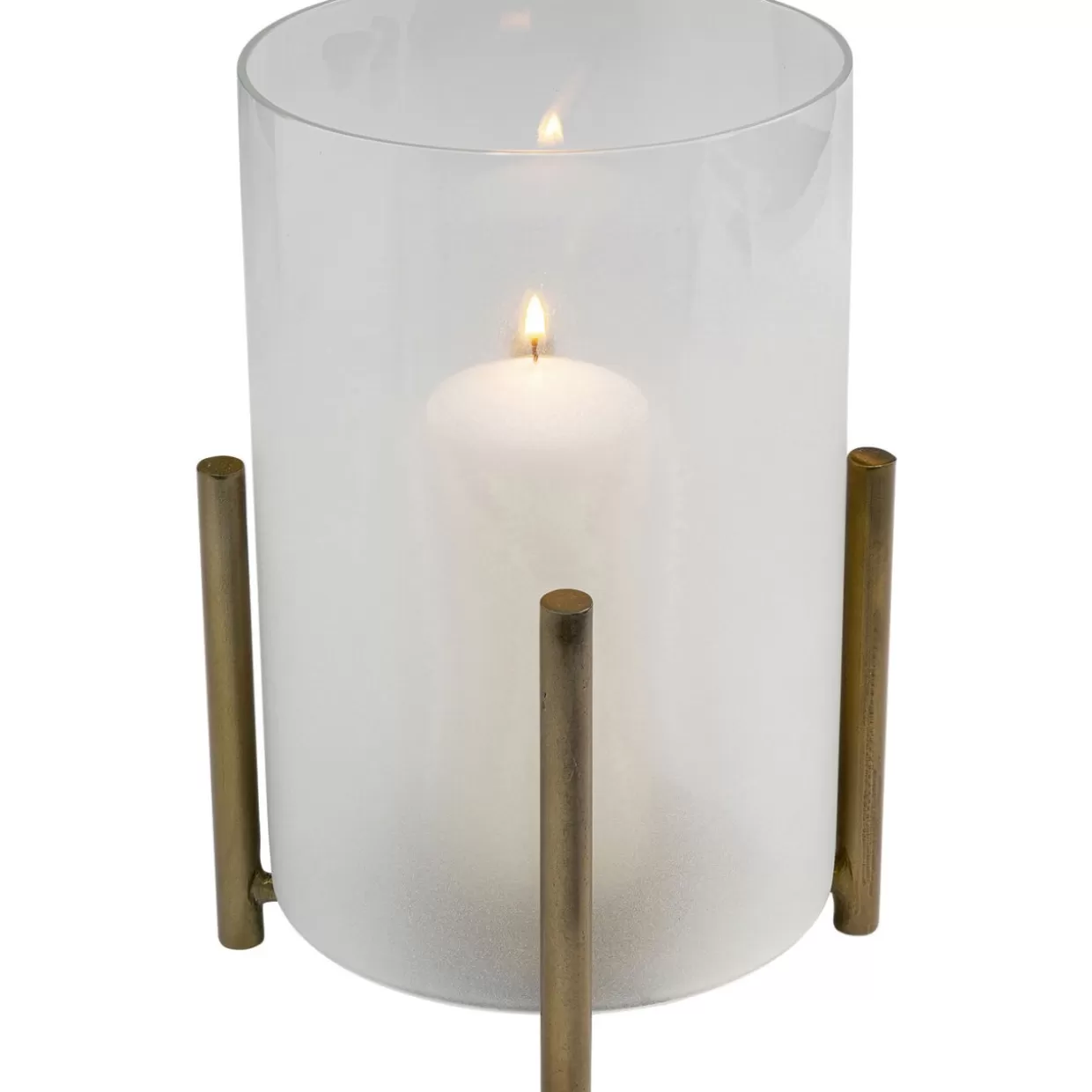 KARE Design - Candeliere Elegante e Lanterna Moderna in Stile Colonnare, 25 cm - Ideale per Interni ed Esterni