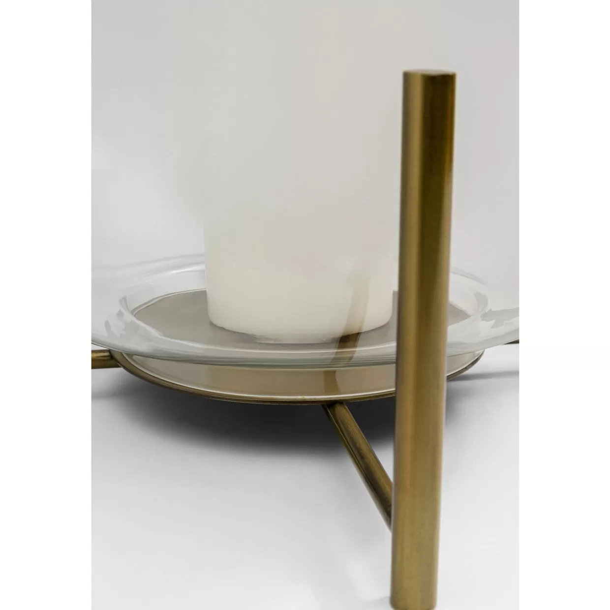 Luminaria decorativa KARE Design - Candelabri e lanterne VASA STEAM in stile industriale, altezza 36 cm per interni ed esterni
