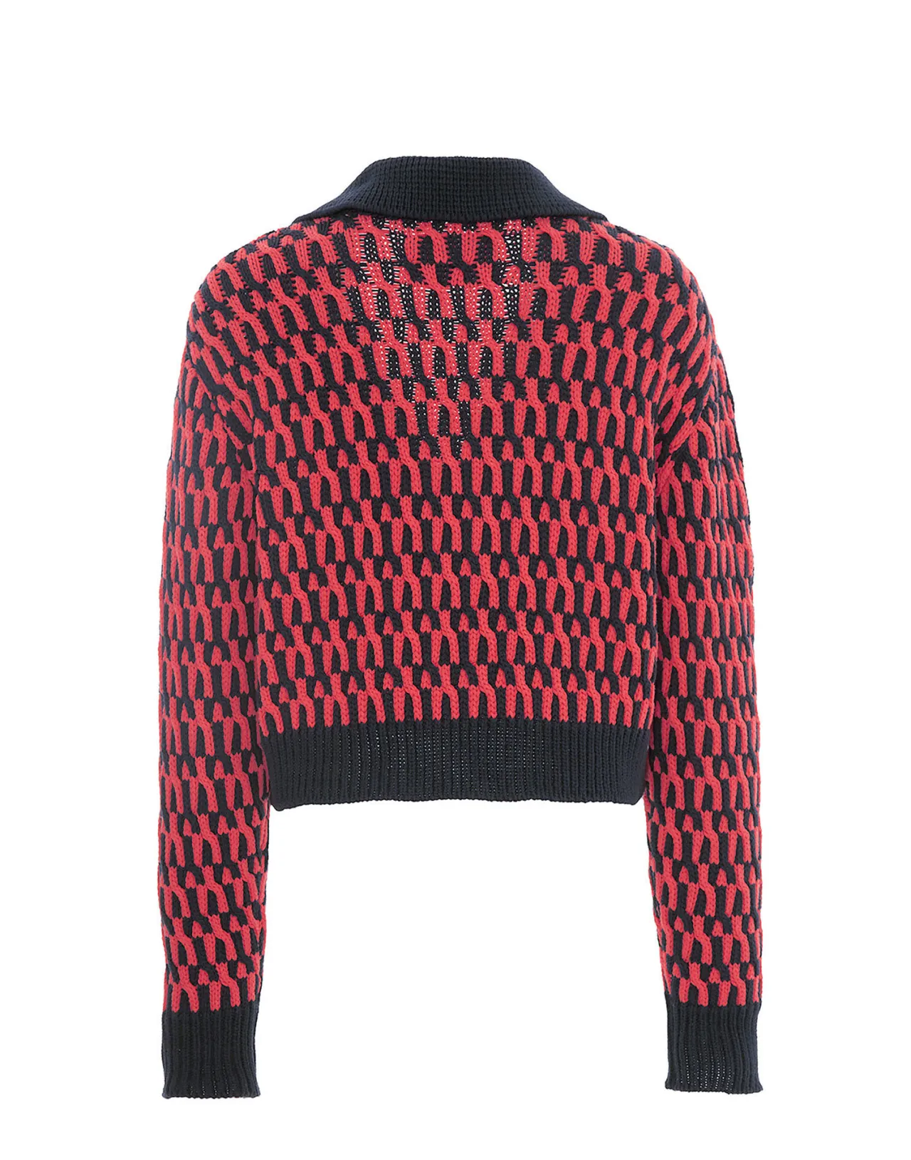 Promo Flash: Maglino La DoubleJ Trama a Catena - Blu Navy, Stile Unico
