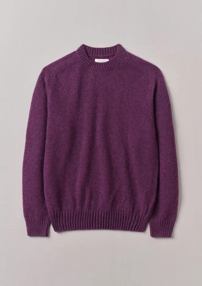 Maglione in Pura Lana con Collo Tondo - Autunno-Inverno 2023, Confortevole e Stile Casual Elegante